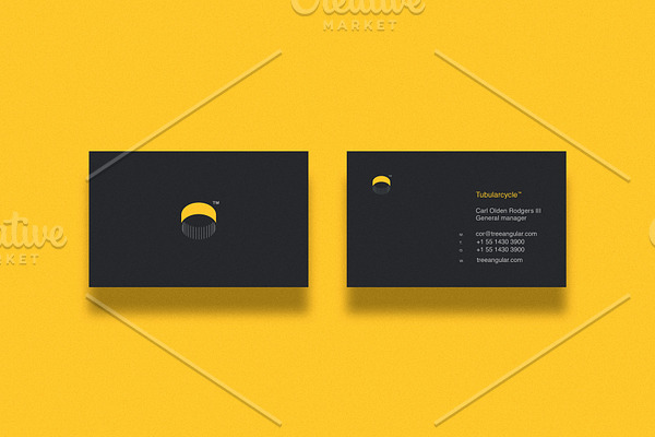 Business cards template Tubularcycle