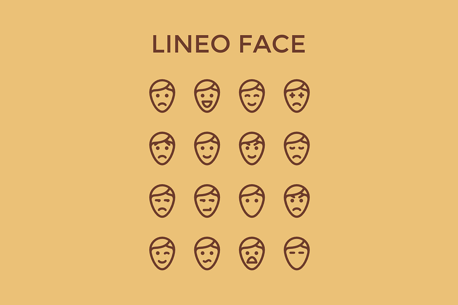 Lineo Face in Graphics - product preview 8