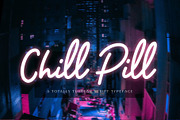 Chill Pill - Script typeface