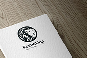 Round Lion Logo