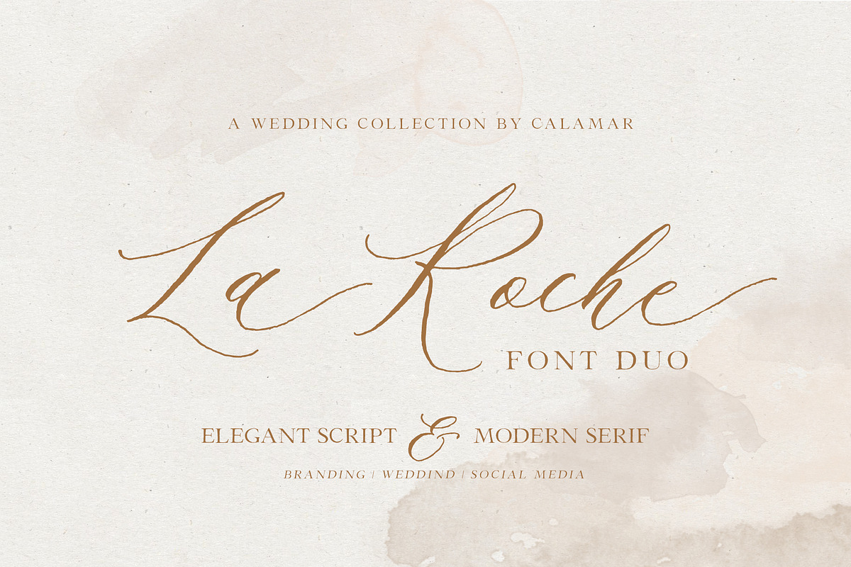 La Roche Font Duo in Script Fonts - product preview 8