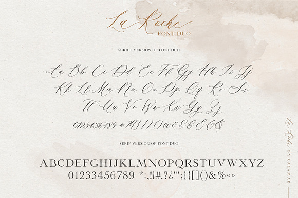 La Roche Font Duo in Script Fonts - product preview 7