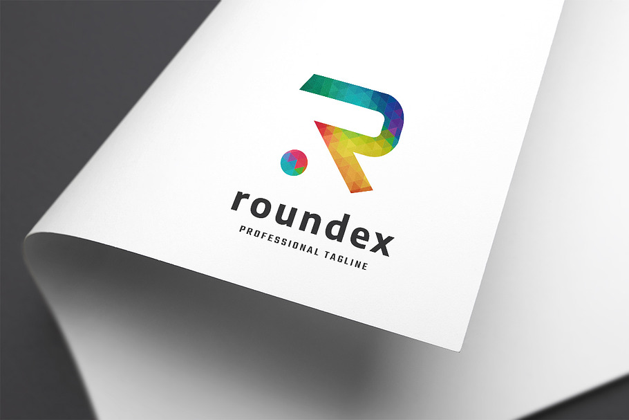 Roundex Letter R Logo