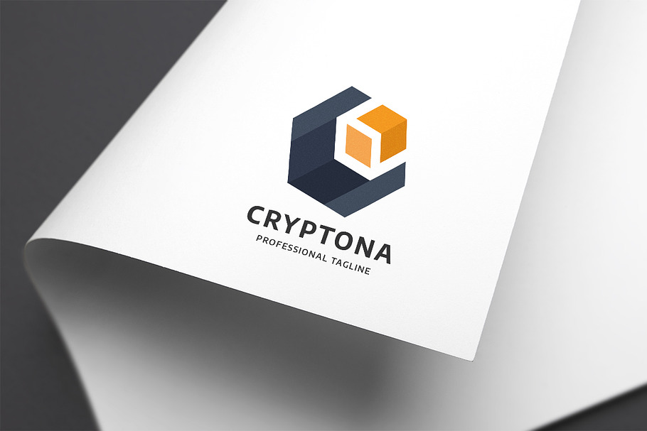 Cryptona Letter C Logo in Logo Templates - product preview 8