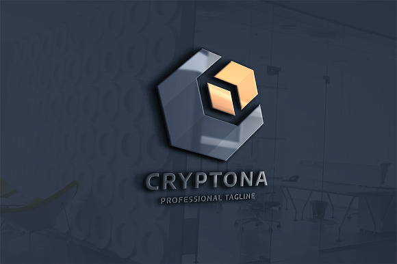 Cryptona Letter C Logo in Logo Templates - product preview 1