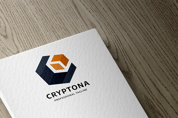 Cryptona Letter C Logo in Logo Templates - product preview 2