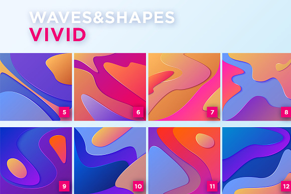 Waves&Shapes Vivid in Textures - product preview 3