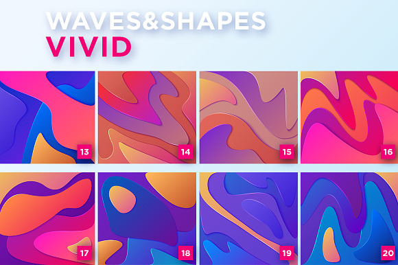 Waves&Shapes Vivid in Textures - product preview 4