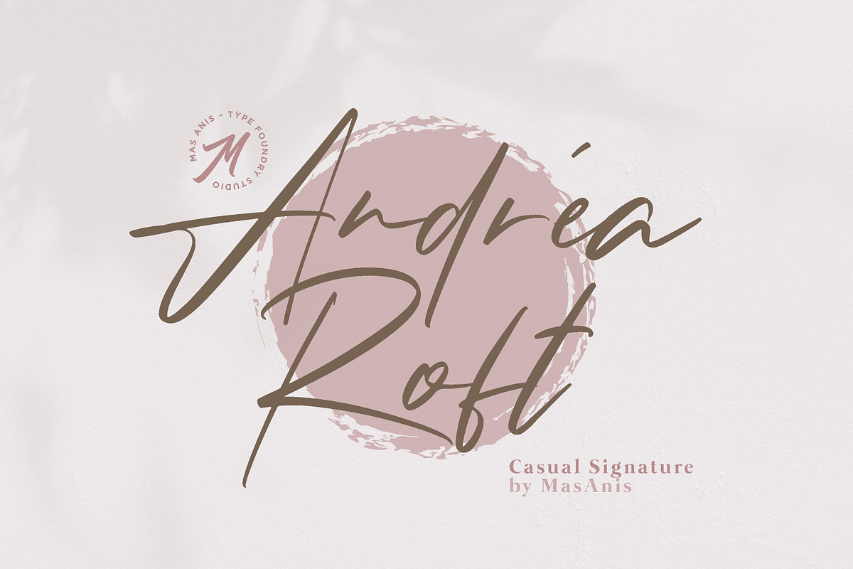 Andrea Roft // Casual Signature in Script Fonts - product preview 8