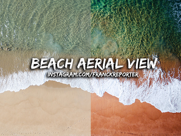 Beach Aerial View in Add-Ons - product preview 1