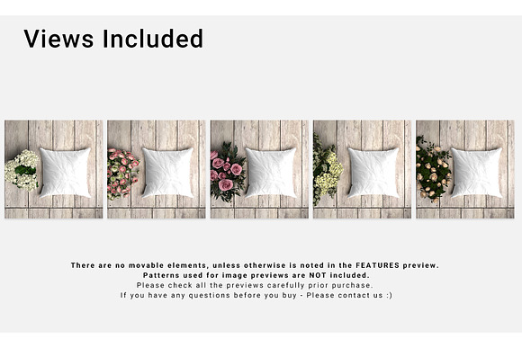 Throw Pillows Mockup Set in Mockup Templates - product preview 1
