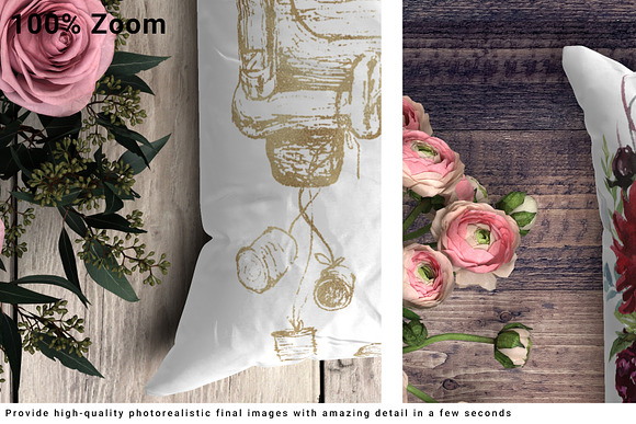 Throw Pillows Mockup Set in Mockup Templates - product preview 3