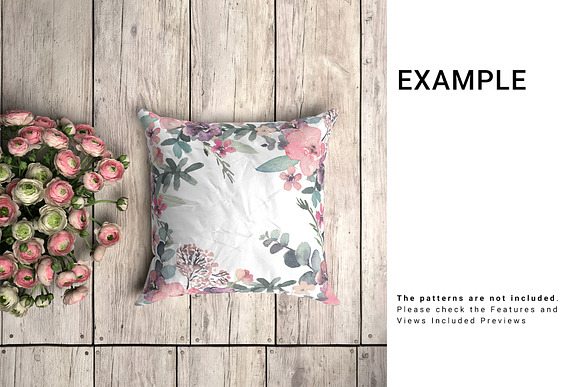 Throw Pillows Mockup Set in Mockup Templates - product preview 4