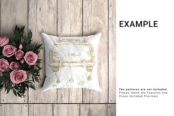 Throw Pillows Mockup Set in Mockup Templates - product preview 6