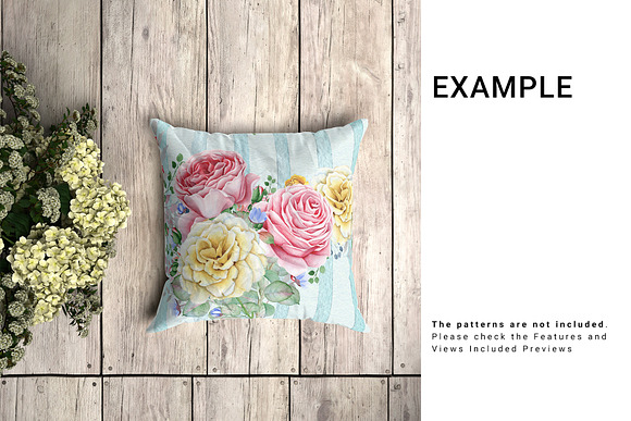 Throw Pillows Mockup Set in Mockup Templates - product preview 8