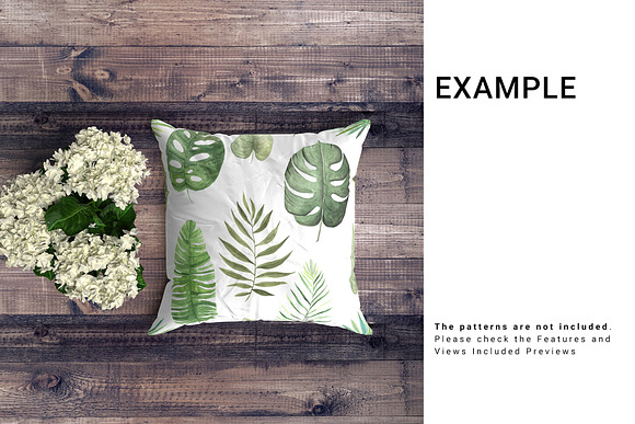 Throw Pillows Mockup Set in Mockup Templates - product preview 11
