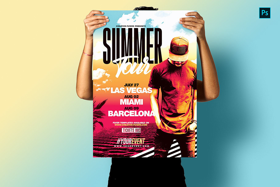 Summer Festivals Posters
