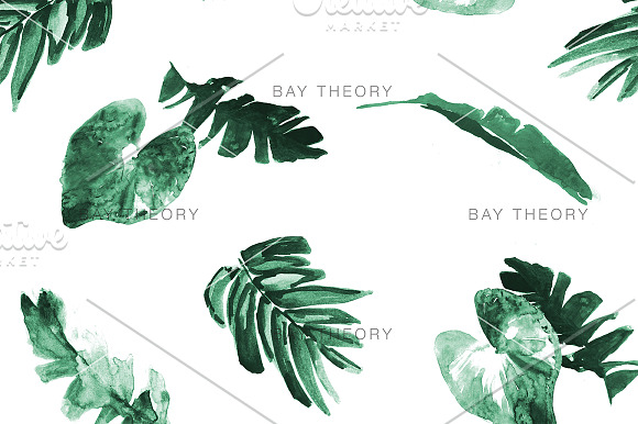 Tropical Paint Pattern Bundle in Patterns - product preview 2