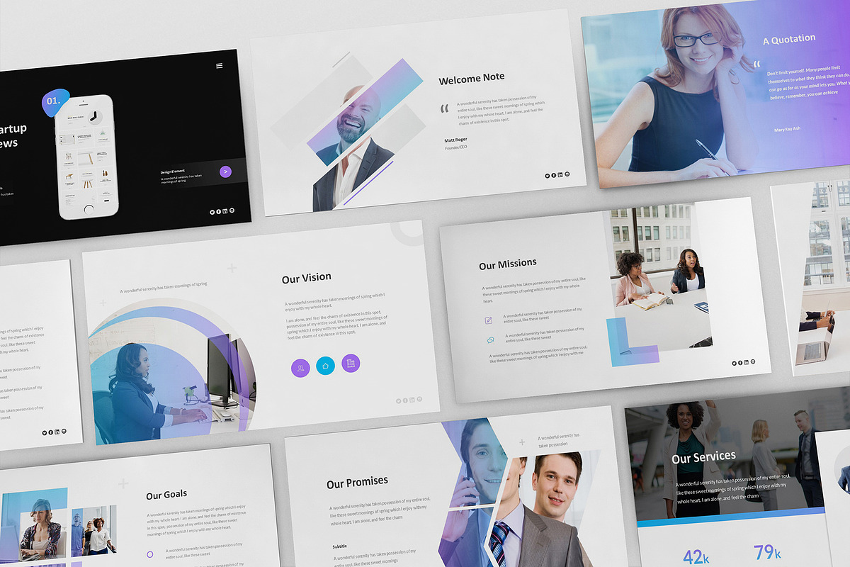 Startup Pitch Deck Powerpoint in PowerPoint Templates - product preview 8