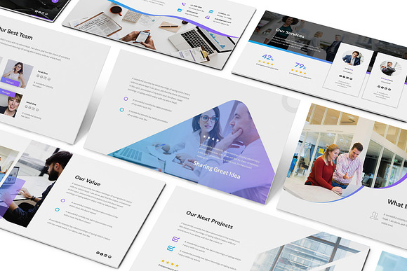 Startup Pitch Deck Powerpoint in PowerPoint Templates - product preview 7