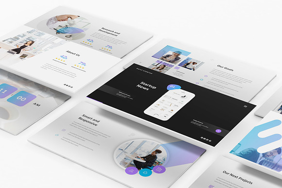 Startup Pitch Deck Keynote in Keynote Templates - product preview 6