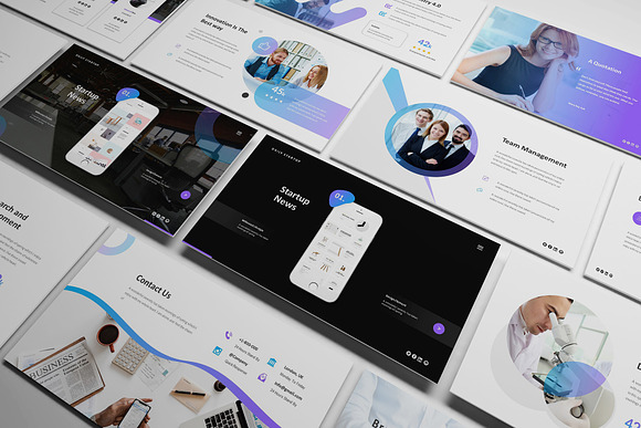 Startup Pitch Deck Keynote in Keynote Templates - product preview 8