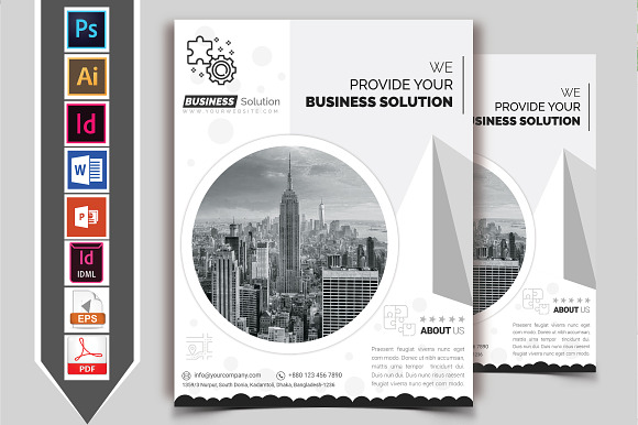 10 Minimal Business Flyers 90% OFF in Flyer Templates - product preview 11