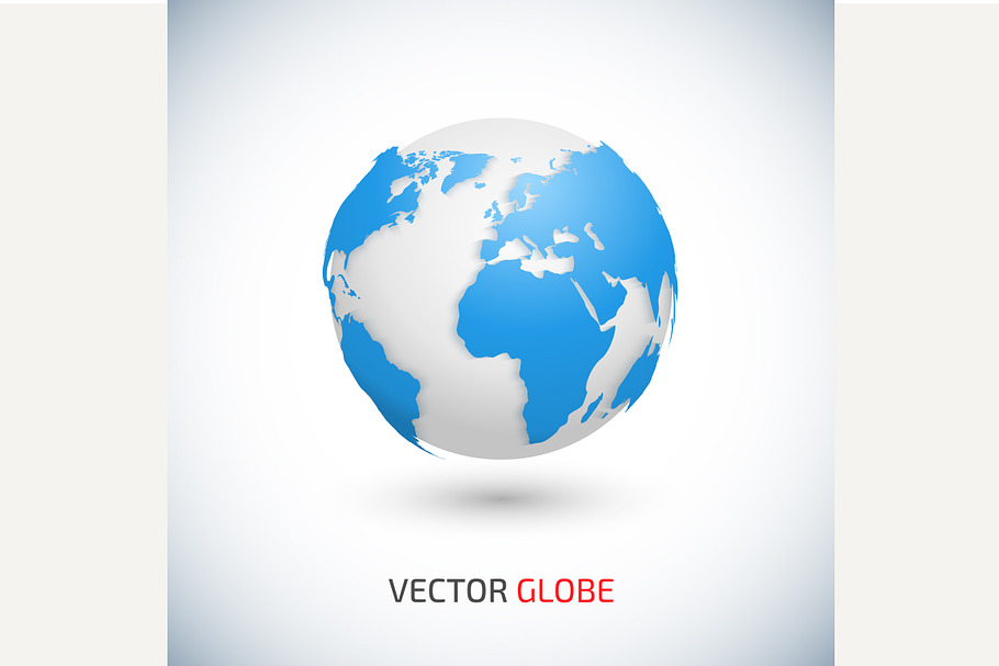 World Map and Globe Detail Vector in Graphics - product preview 8