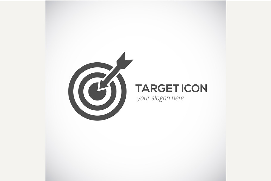 Target icon. Target logo concept. in Graphics - product preview 8