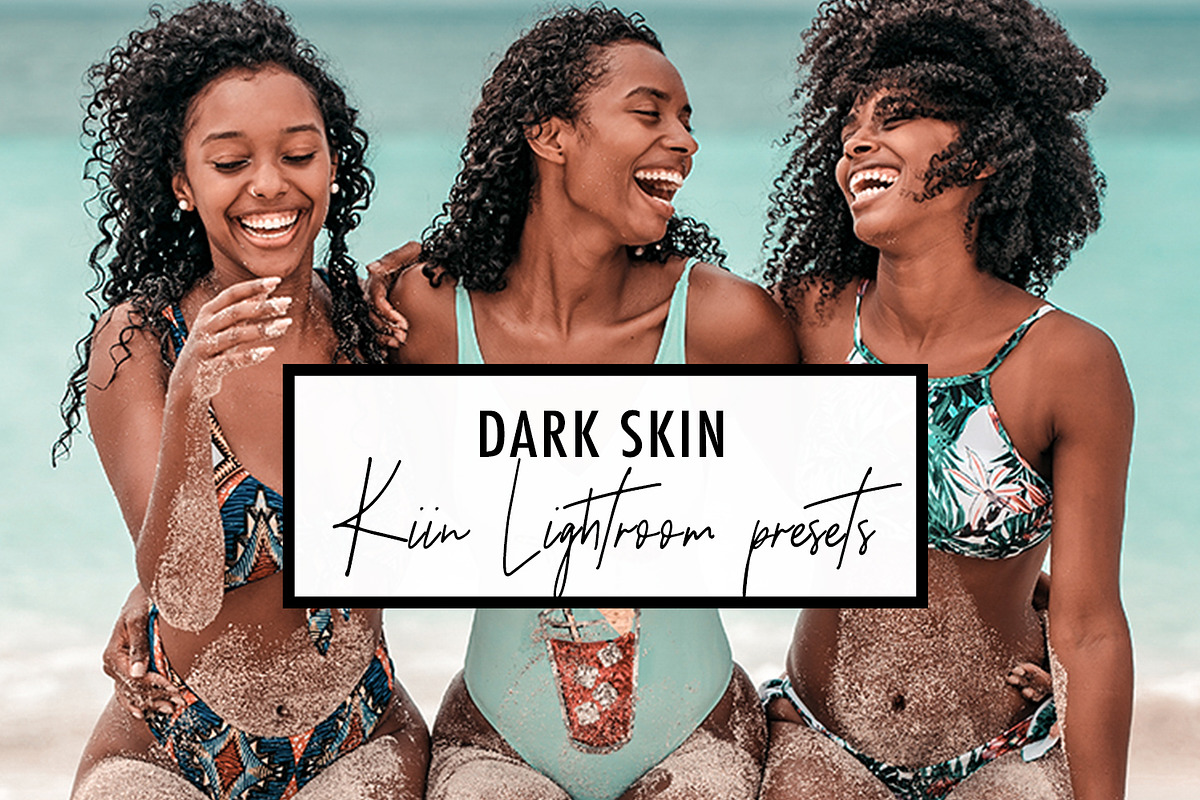 8 DARK SKIN LIGHTROOM PRESETS in Add-Ons - product preview 8