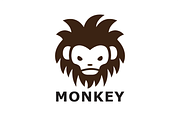 Messy Monkey Logo Template