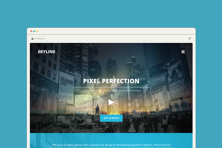Skyline - Real estate PSD Template in Website Templates - product preview 8