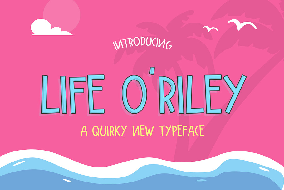 Life O'Riley Font in Display Fonts - product preview 8