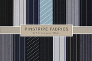 Pinstripe fabric textures
