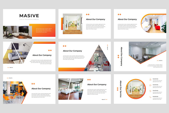 Masive - Interior PowerPoint in PowerPoint Templates - product preview 1