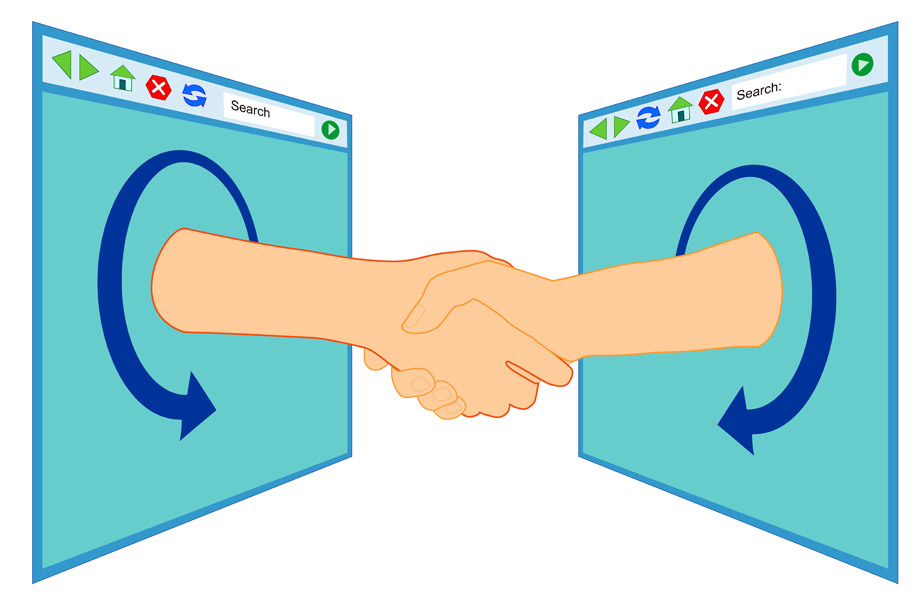Internet Handshake Over Web Brow