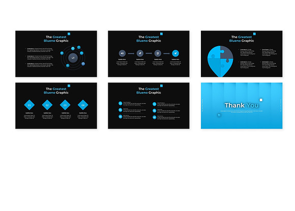 Blueno - Keynote Template in Keynote Templates - product preview 3