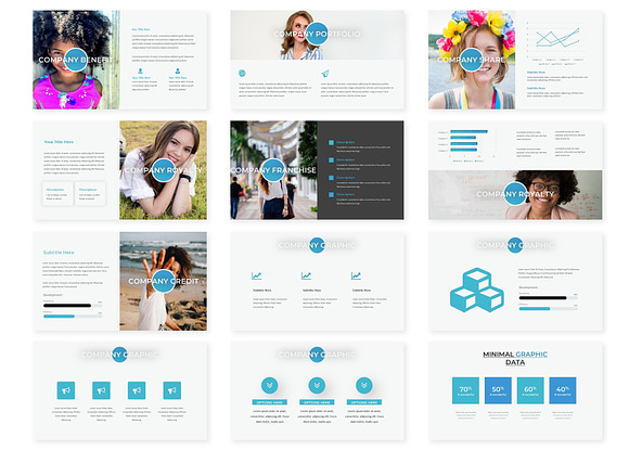 Denoza - Keynote Template in Keynote Templates - product preview 2