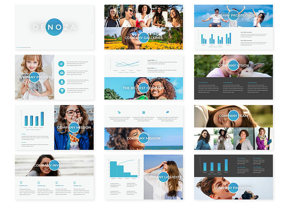 Denoza - Powerpoint Template in PowerPoint Templates - product preview 1