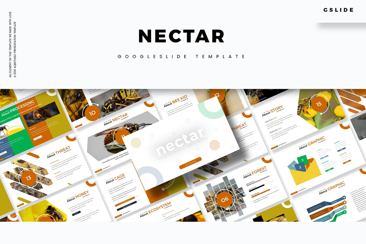 Nectar - Google Slides Template in Google Slides Templates - product preview 8