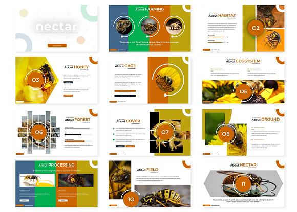 Nectar - Google Slides Template in Google Slides Templates - product preview 1