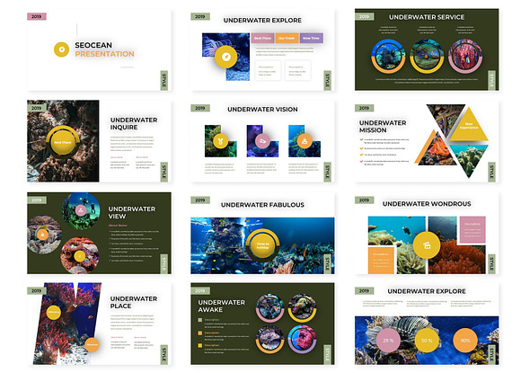 Seocean - Powerpoint Template in PowerPoint Templates - product preview 1