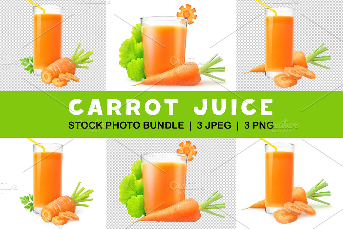 Carrot juice in Objects - product preview 8