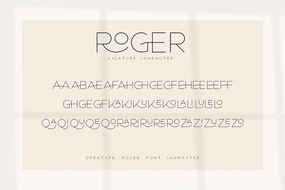 Roger - An Elegant Sans Serif in Sans-Serif Fonts - product preview 5