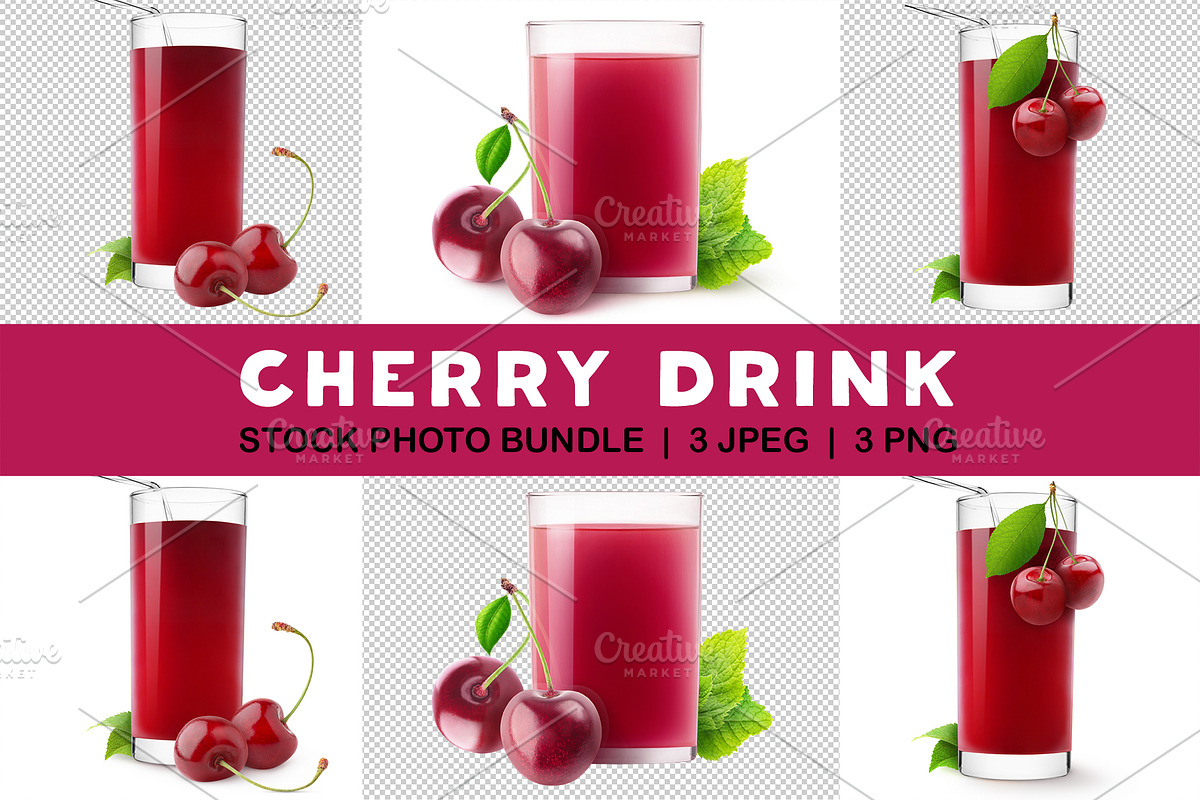 Cherry juice in Objects - product preview 8
