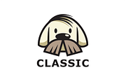 Classic Old Dog Logo Template