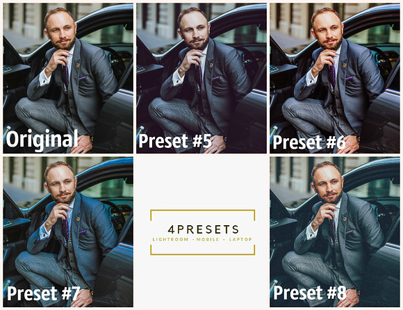 Lightroom Mobile Presets For men in Add-Ons - product preview 6