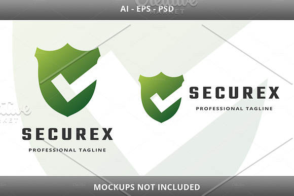 Secure Check Logo in Logo Templates - product preview 4