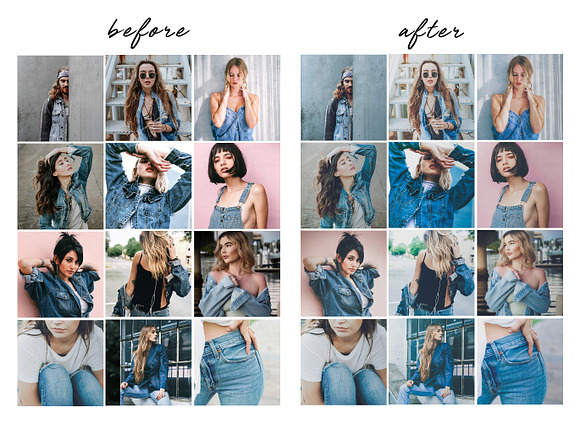 12 Lightroom Presets | Demin Vol. 1 in Add-Ons - product preview 1