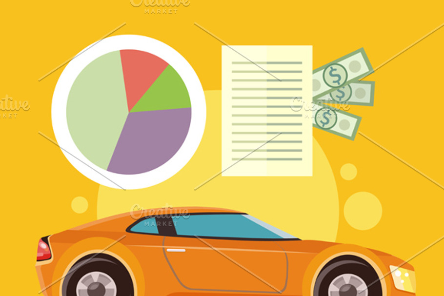 Car Loan Approved in Illustrations - product preview 8